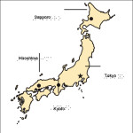 Braille Example - Japan Map