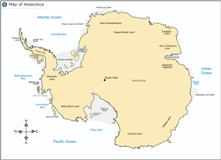 Example of Antarctica with IVEO